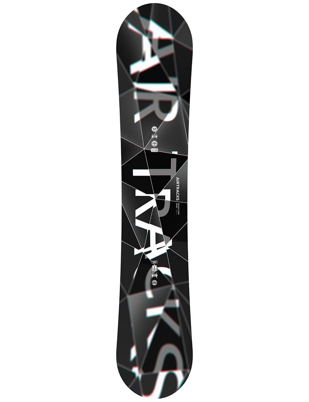 Airtracks Snowboard Set - Wide Board Refractions Game 161 - Soft Bindings Master - Soft Boots Star Black size 46 - SB Bag