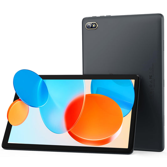Kinstone Gaming Tablet, 10.1-inch touchscreen, Octa-Core CPU, 6GB RAM, 128GB ROM, 6000mAh battery, 5G WiFi, Widevine L1, 2MP+5MP camera, GPS, perfect gifts for kids to learn and play, Grey.