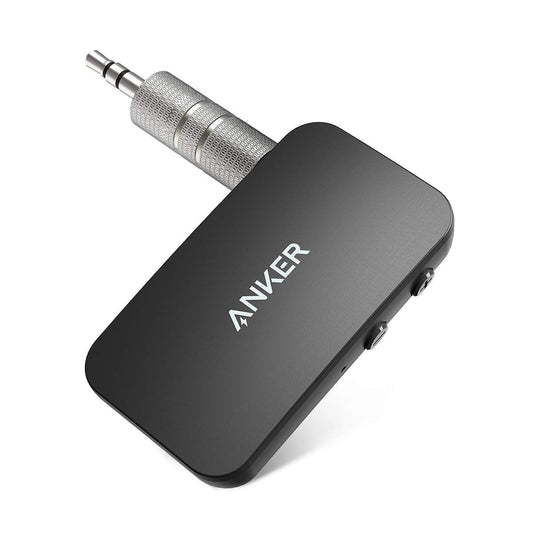 Anchor Soundsync Bluetooth Receiver for music with Bluetooth 5.0, 12-hour battery life, for car, home, headphones, and speakers.