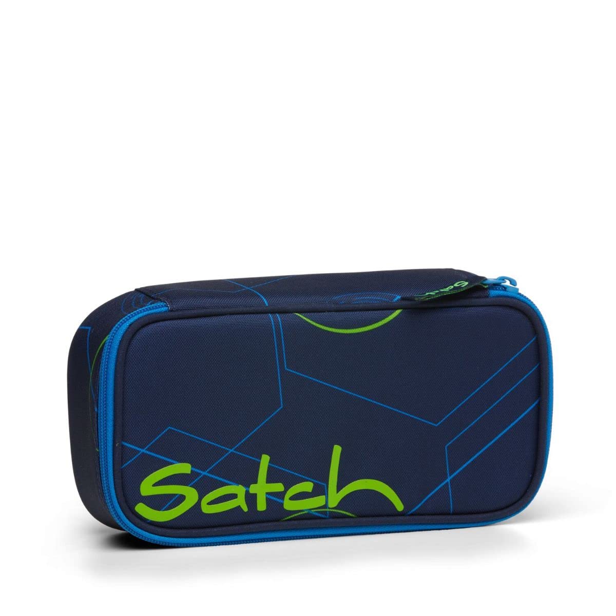 Satch Pack school backpack set 3pc with pencil case and gym bag (Blue Tech)