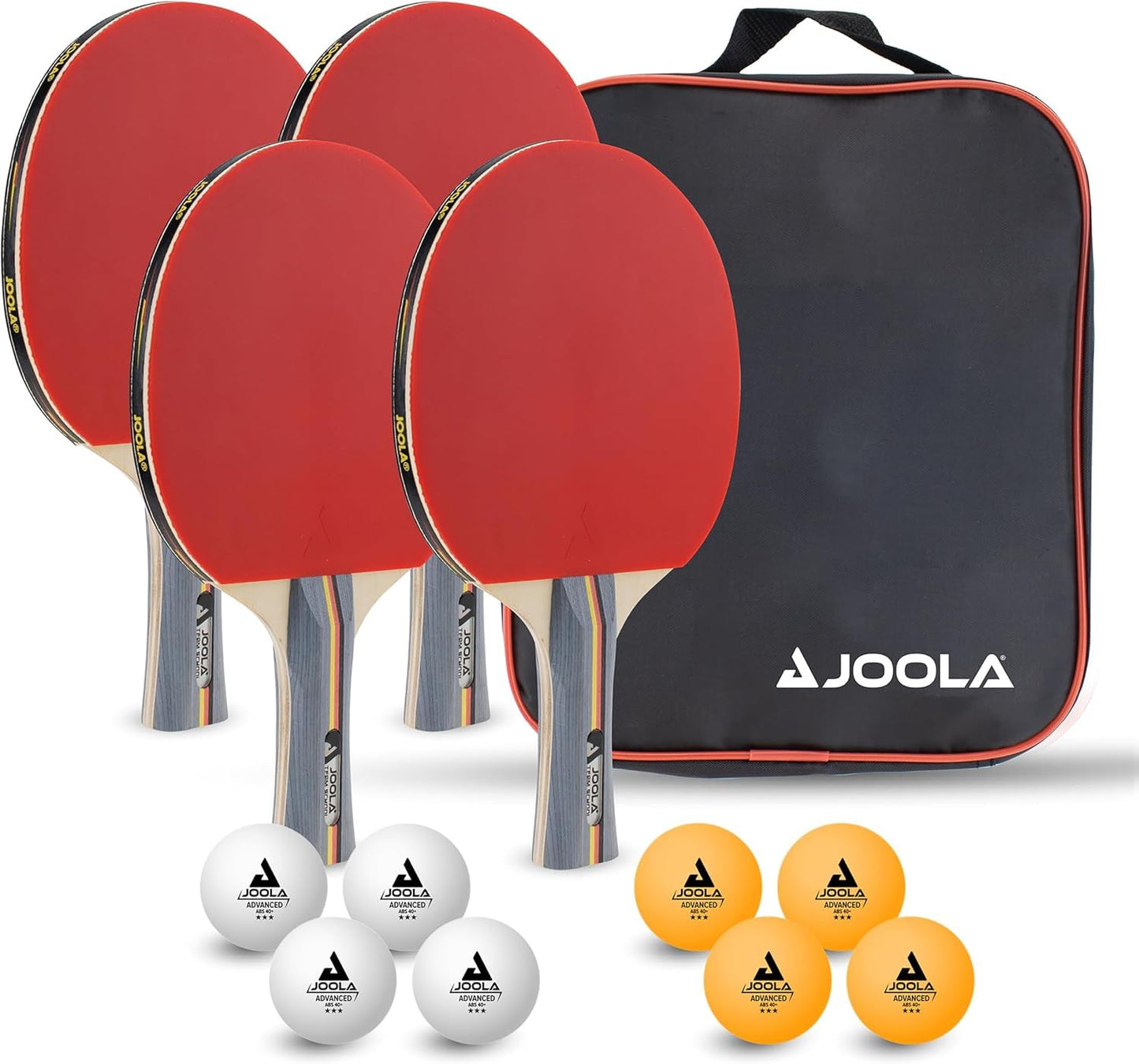 JOOLA Table Tennis Set Team School & Easy Table Tennis Net, Multicolor, One Size