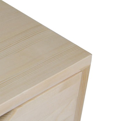 Wooden drawer box, wooden storage box, drawer cabinet with 4 drawers.