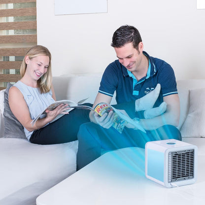Livington Arctic Air - The original from TV - Air cooler with water cooling - Portable air conditioner without exhaust hose - Humidifier - Evaporative cooler - Small fan