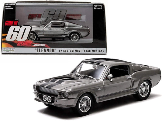Greenlight Collectibles - 86411 - Miniature Vehicle - Model - Ford Mustang Shelby - GT 500 Custom - Eleanor - Scale 1:43