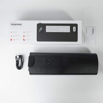 KeySmart TaskPad - Wireless and wireless desk pad for wirelessly charging your computer, laptop, and phone.