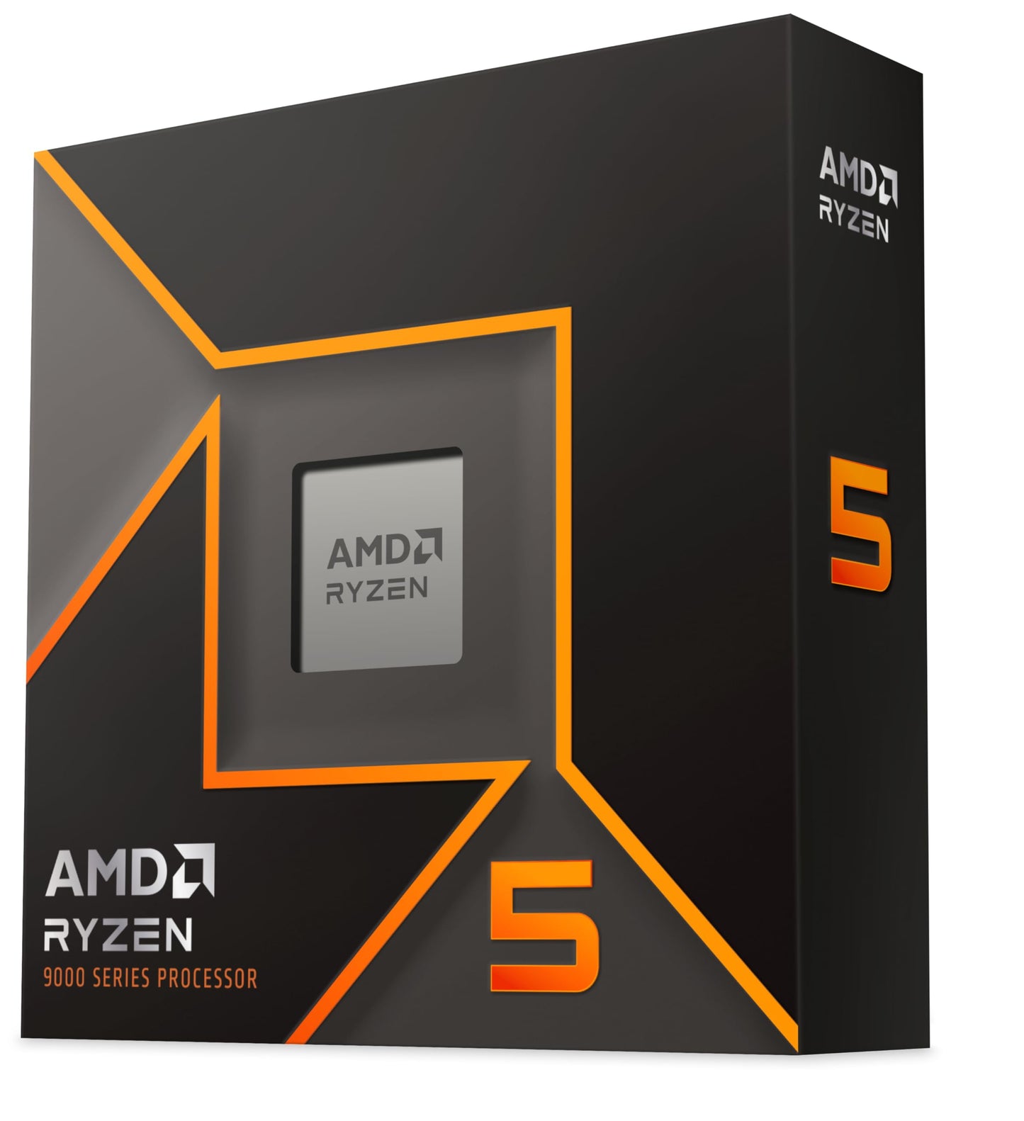 AMD Ryzen 5 9600X Processor (Radeon Graphics Included, 6 Cores/12 Threads, 65W TDP, AM5 Socket, 38MB Cache, Up to 5.4 GHz max Boost Frequency, No Cooler)