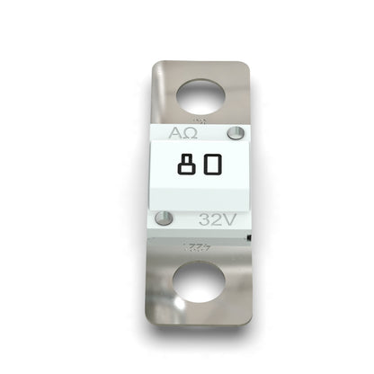 AUPROTEC Midi high-current fuse screw fuse 40A - 100A selection: 80A Ampere white, 20 pieces.