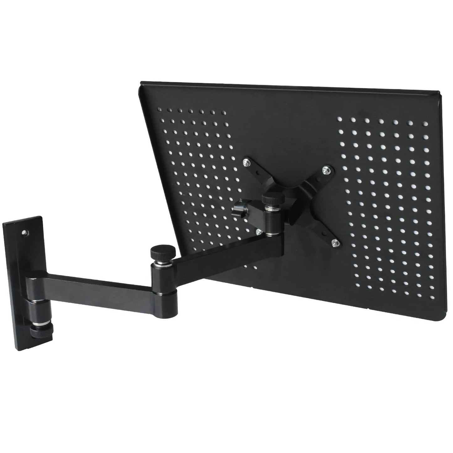 Spiral black universal wall mount with shelf adapter plate for laptop notebook netbook tablet PC Model: L52B-APBA