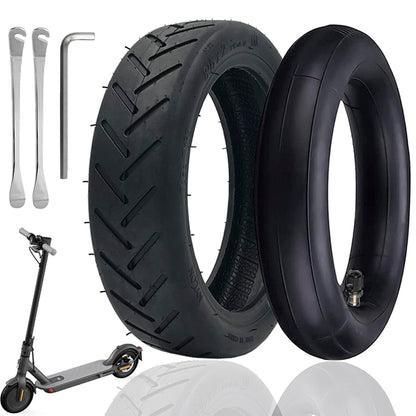 OUXI E-Scooter tire 8 1/2 tire 1 tire and 1 tube package E-Scooter spare tube + tire 8.5 inch compatible with Xiaomi M365/M365Pro2 electric scooter-black replacement wheels for scooter 50/75-6.1