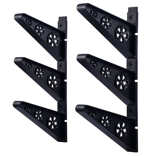 4boarder SKIBLE Wall Mount for Ski | Longboard | Skateboard | Snowboard | Pennyboard | Hoverboard | Wakeboard | E-Electric Longboard | Fishing | Fishing Rods | Surfskate (3-Fold)