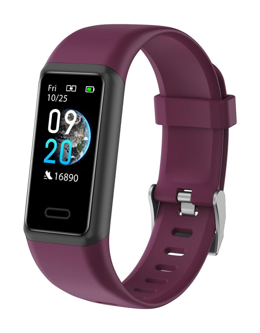 Cloudpoem Fitness Tracker, fitness watch for men and women with heart rate monitor, step counter, calorie counter, sleep monitor, SNS SMS call notification, sports watch IP68 waterproof for iOS Android phone.