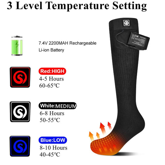 BARCHI HEAT heated socks for men and women