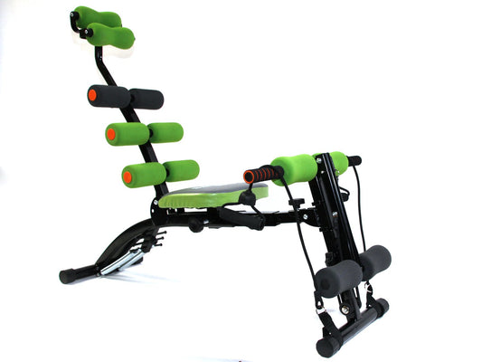 MAXOfit Multitrainer Greenline SixMax Pro MF-6.G, Full Body Home Trainer for Abdomen Legs Buttocks Back