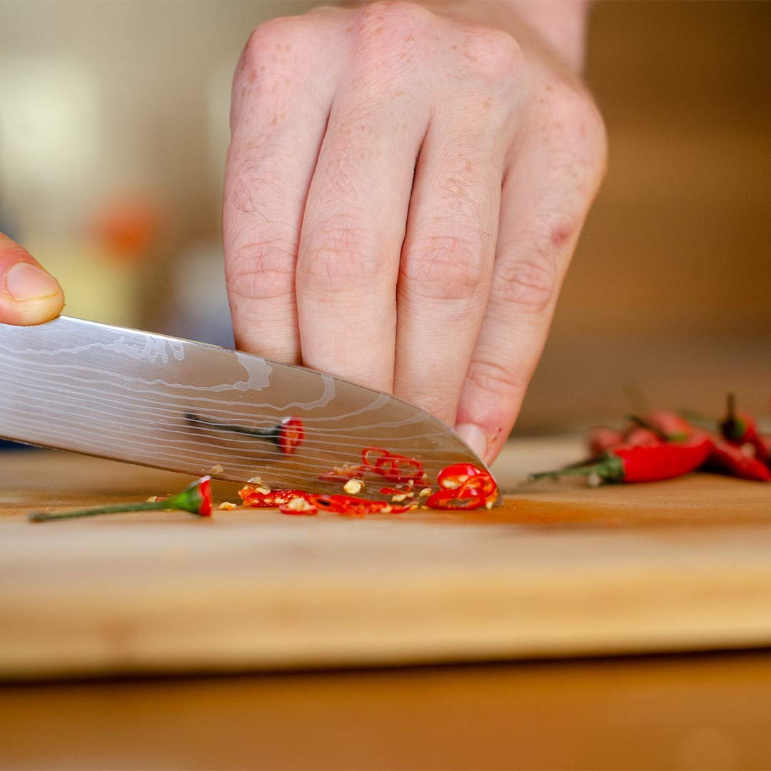 Pamura - 8-piece CULTRO knife set - High-quality & sharp blades - Durable - Long-lasting