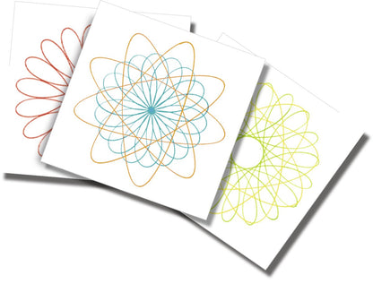 Ravensburger Spiral Designer, Drawing Learning for Kids aged 6 and up, Creative Drawing Set for colorful spiral pictures and mandalas & 29709 - Spiral Pictures on the go