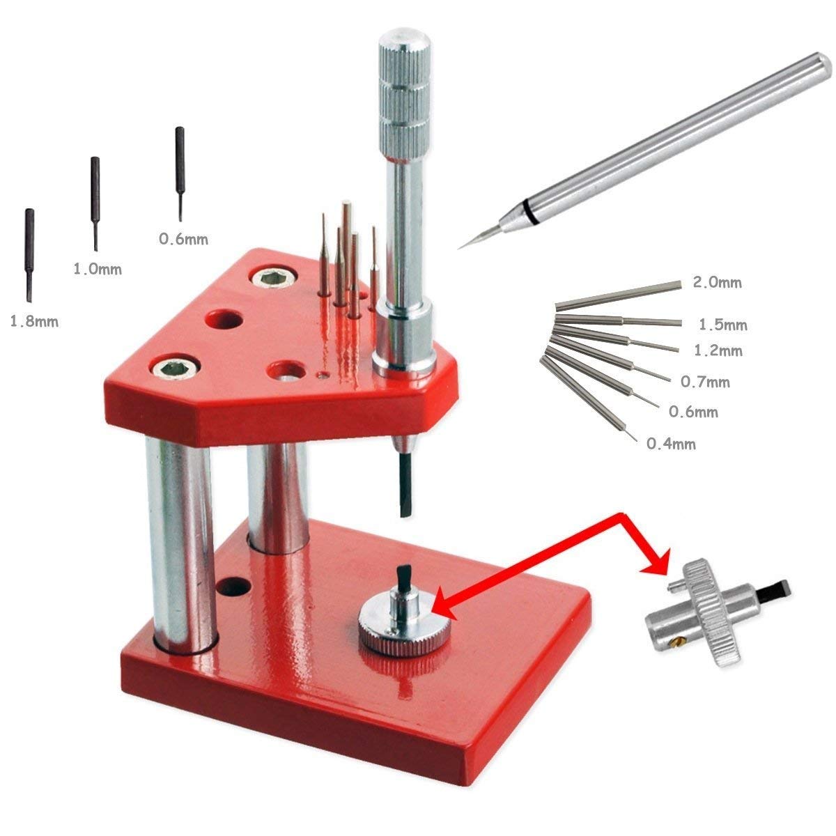 Bracelet Shortener Set RIEDEL TECHNIC Xtreme - Watch tool for professionally shortening watch metal bracelets