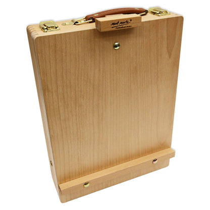 Mont Marte Adjustable Wooden Easel, Portable Painting Easel, Tabletop Easel with Storage Space for Brushes, Paints, and Drawing Supplies