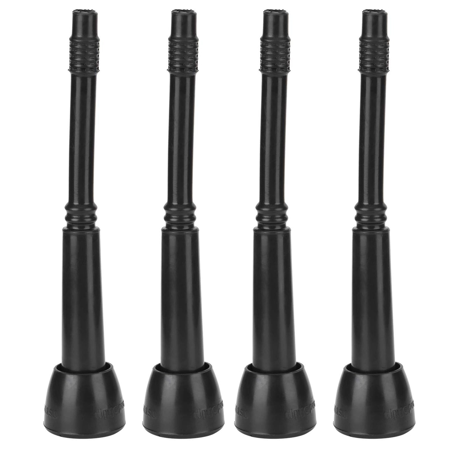 4 pieces of rubber milking machine teat black leak-proof teat rubber liners for milk sheep milking machines used