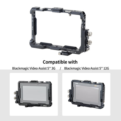 Nitze Monitor Cage for Blackmagic Video Assist 5’’ 3G/12G - JT-B01A