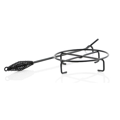 BBQ-Toro 8-piece Dutch Oven Set in wooden box | Cast iron, pre-seasoned | Accessory set includes Dutch oven, wooden box, grill plate, saucepan, frying pan, trivet, lid lifter