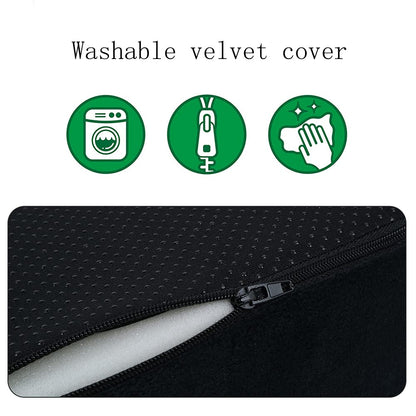 BBL Cushion - BBL Pillow Seat 43 cm L Ergonomic Butt Cushion - Brazilian Butt Lift Cushion BB Recovery Pillow Ultra Comfortable Booty Cushion for home, office chair, car and travel