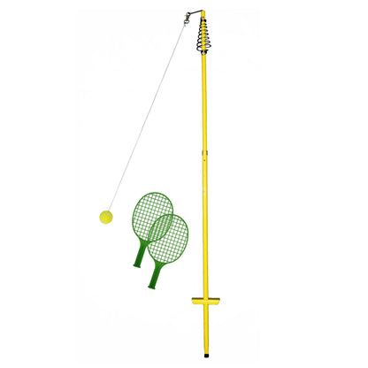 BEST SPORTING Twistball Set Edition 2022 - 5-piece set including 2 Twistball rackets - Swingball - Circletennis (Edition 2022)