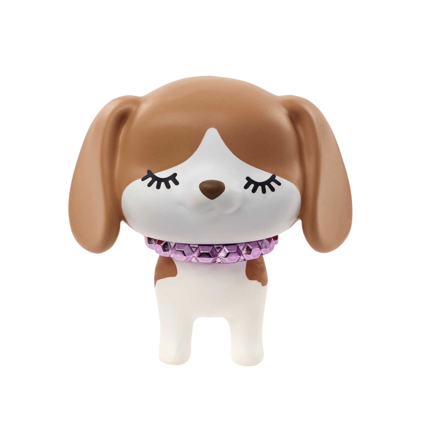 Barbie HHN09 - Extra doll in leopard print pants and fur jacket, with pet puppy, extra long hair and accessories, Flexible joints, Doll toy for children aged 3 and up, Multicolor