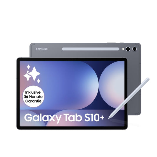 Samsung Galaxy Tab S10+ AI Tablet, Android Tablet, 12GB RAM, 256GB storage, AMOLED display, anti-reflective coating, Includes S Pen, WiFi, Moonstone Gray, 36-month manufacturer's warranty