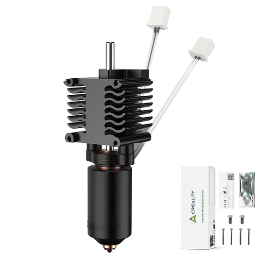 Creality Hi Combo Ceramic Heating Block Kit, official Creality Hi Hotend, upgraded Unicorn Quick-swap Nozzle 3D printer accessory, 300°C high temperature resistance, integrated all-metal design.