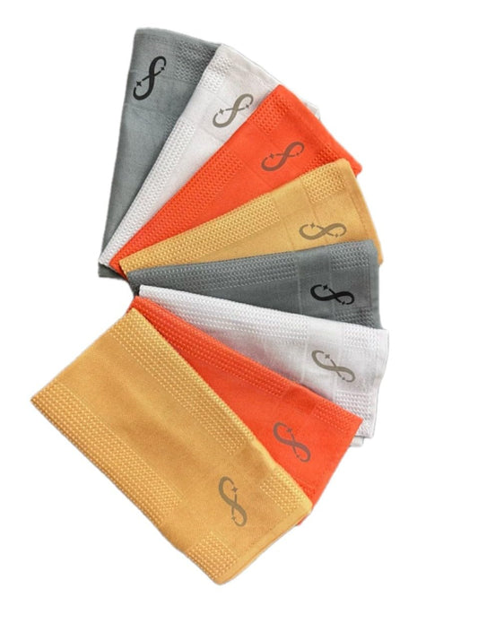 4Shine 8 Pack Window Mirror Glass Microfiber Cleaning Cloths All-Purpose Cleaning Cloths without chemical cleaners for streak-free shine in the household as well as for car, office and more