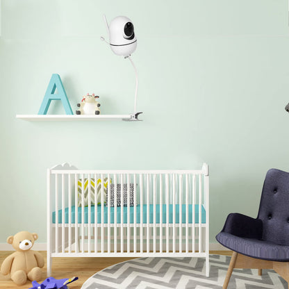 Baby Monitor Holder for HelloBaby, Flexible Baby Monitor Mount, Compatible with HelloBaby models HB65, HB66, HB248, ANMEATE SM935E.