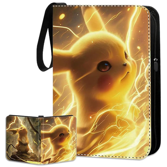 JATERWI Large 900 Card Capacity Collectors Album, for Trading Cards. 50 Pages, High-Quality Waterproof PU Leather.