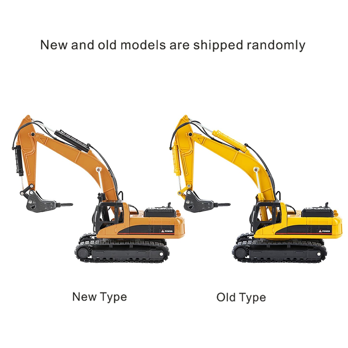VGEBY1 Excavator Toy for Kids, Construction Vehicles Assembly Construction Model Car 1:50 Alloy Engineering Building Vehicle