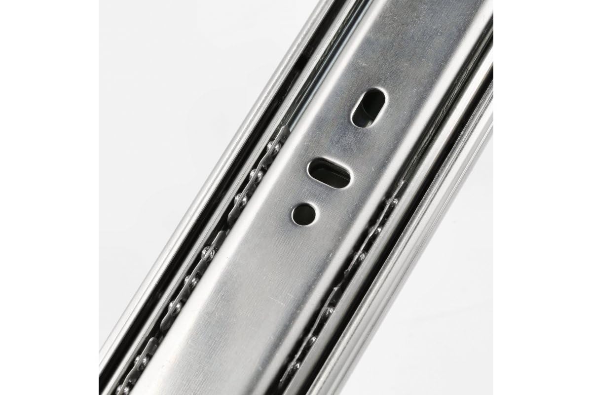 GTV - Drawer Slides H45 VERSALITE PLUS+, Ball-bearing with soft-close, H=45mm, minimum 40kg load capacity, Easy and quick installation.