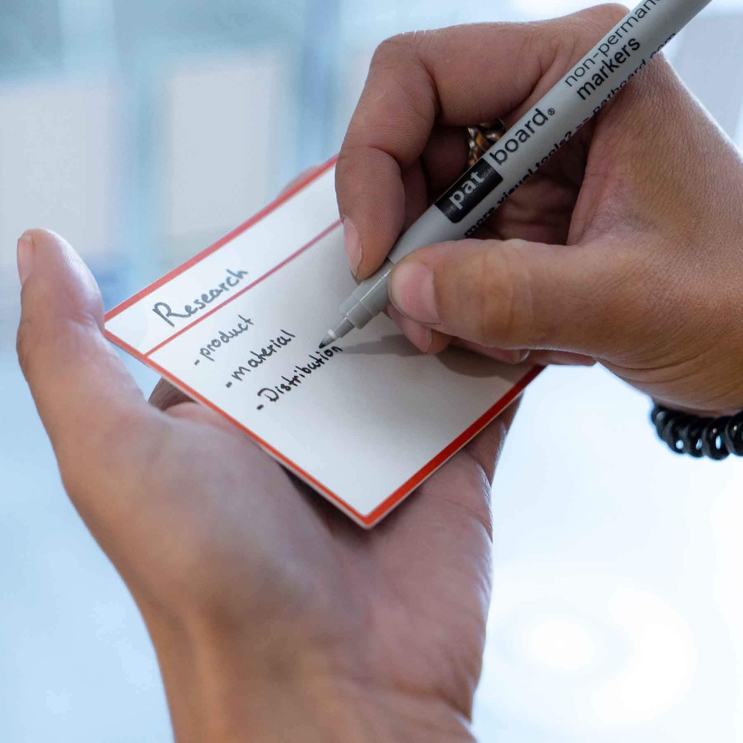 PATboard Scrum Board and Kanban Board Basic Toolset - Magnetic cards for agile project management - Basic to-do board for Scrum and Kanban teamwork.