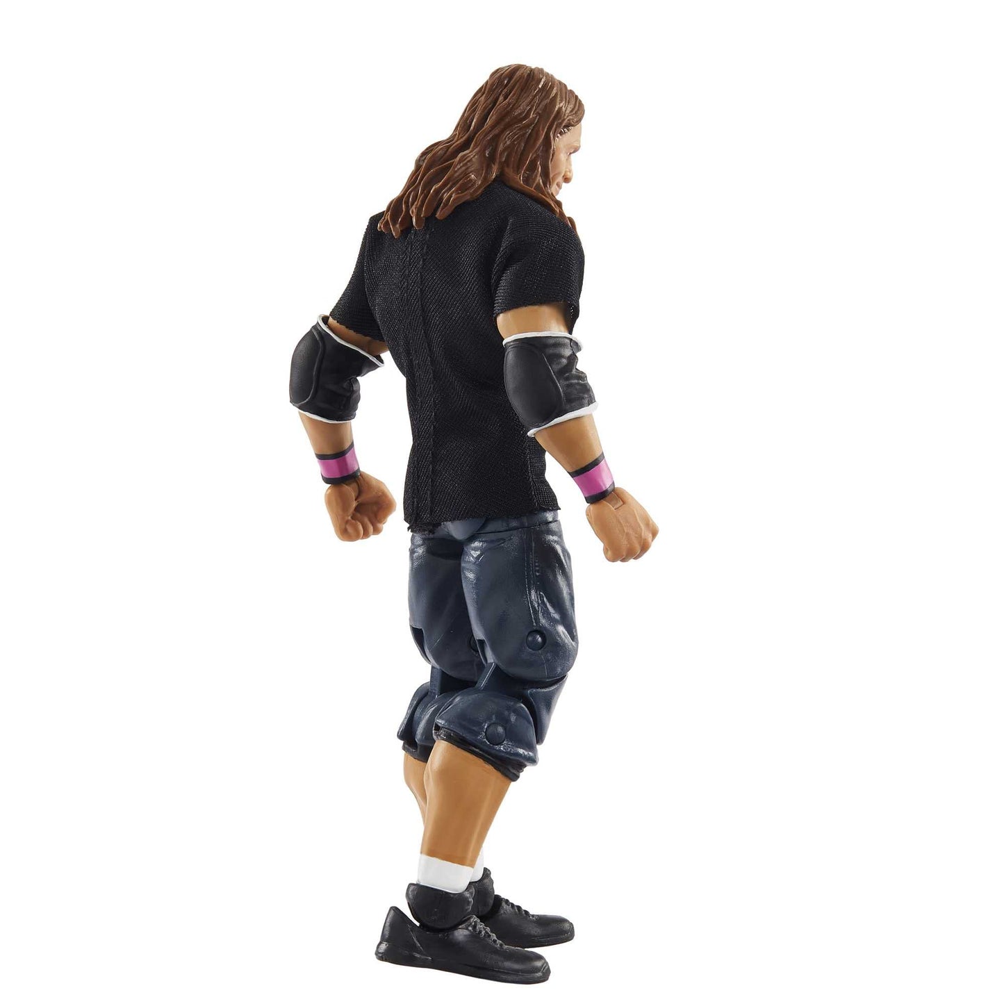 WWE HDD86 - "Hit Man" WrestleMania Action Figure (approx 15 cm) with entrance shirt & Vince McMahon figure, toy, collector's gift for WWE fans aged 8+ years.