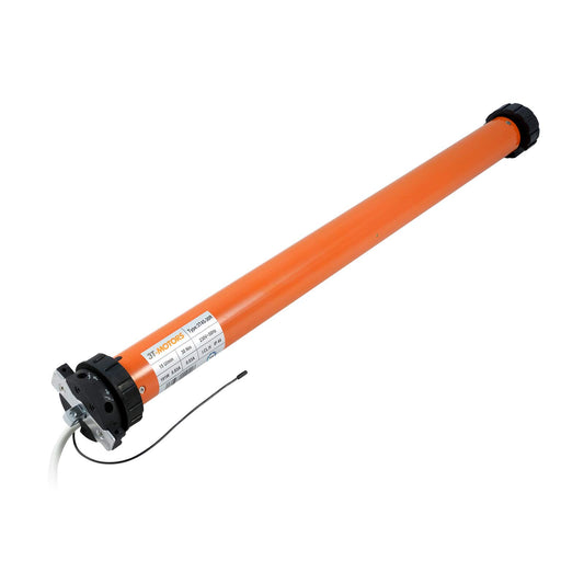 3T-MOTORS wireless awning motor 3T45-40R + HSE1 (pulling force 40 Nm/80 kg) for 63 mm awning shaft, suitable for retrofitting awnings up to 5 m projection, easy installation with accessories, awning drive