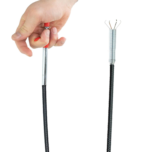 JOAM Claw Grabber (200 cm) - extra secure and comfortable grip thanks to the ergonomic handle - drain snake - universally applicable - telescopic grabber for household and work - grasping arm