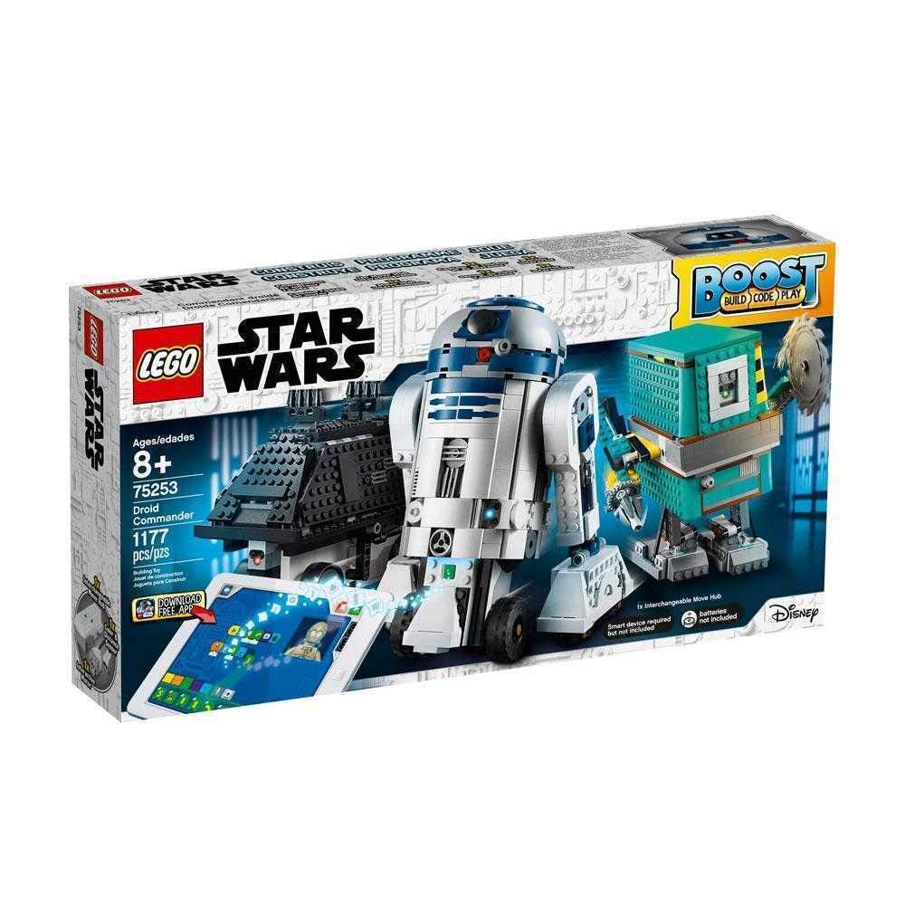 LEGO Star Wars 75253 Boost Droid, app-controlled and programmable robot, programming kit for kids, robot toy
