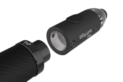 CYCL WingLights nExt are turn signals for bikes and electric scooters | ECE-R50 certified as front and rear indicators | E Scooter indicator | Battery-powered | Embedded switch