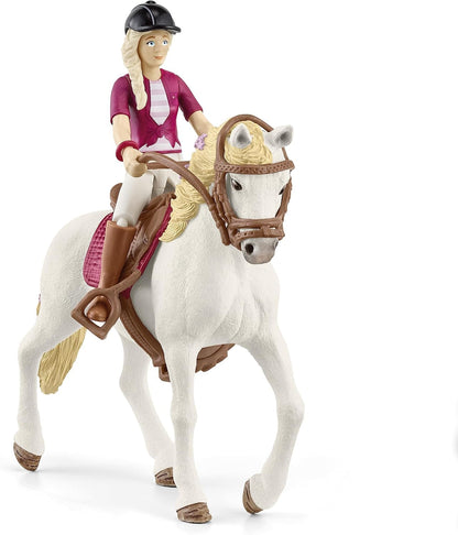 SCHLEICH Horse Club | Trail Ride 72221 | 4 articulated figures and 4 horses | great gift for girls and boys | horse toys for kids aged 5+ | 40-piece set | exclusive at Amazon