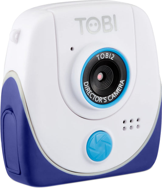Little Tikes Tobi 2 Director's Camera - for high-resolution photos & videos - special effects, flip-out selfie camera, games - with rechargeable battery, selfie stick & more - for kids aged 6 years and up