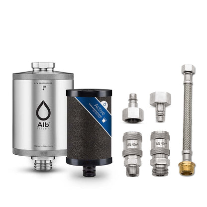 Alb filter active undercounter complete set quick-release stainless steel natural