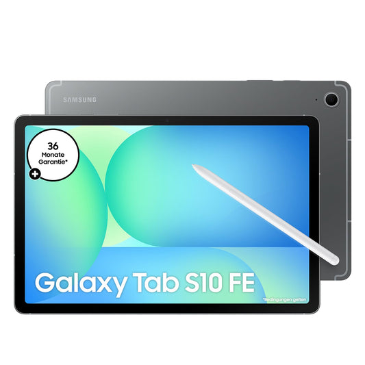 Samsung Galaxy S10 FE AI-Tablet, Android tablet, 256GB storage, 12GB RAM, 10.9" display, includes S Pen, Wi-Fi, long battery life, gray, 36-month manufacturer warranty [Amazon exclusive].