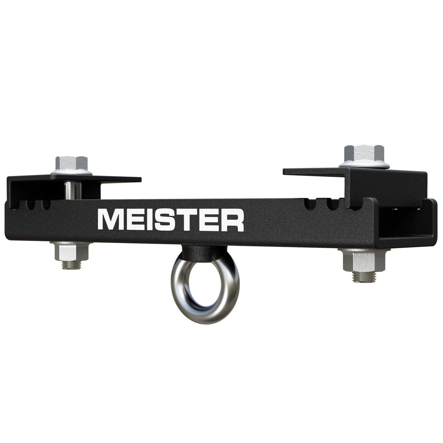 Master Beam Clamp Hanger Mount for Boxing & MMA Heavy Bags, Suspension Straps & Ceiling Fixtures - Black - 5.5" - 7.5"