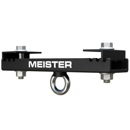 Master Beam Clamp Hanger Mount for Boxing & MMA Heavy Bags, Suspension Straps & Ceiling Fixtures - Black - 5.5" - 7.5"