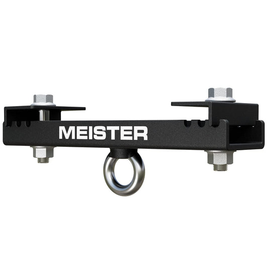 Master Beam Clamp Hanger Mount for Boxing & MMA Heavy Bags, Suspension Straps & Ceiling Fixtures - Black - 5.5" - 7.5"