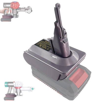 EID adapter for Dyson V7+V8, for Einhell 18V battery to for Dyson V7/V8 Series vacuum Animal Absolute Fluffy Hepa cordless stick...