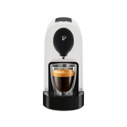 Tchibo Cafissimo "Pure plus" coffee machine capsule machine incl. 30 capsules for Caffè Crema, Espresso, and coffee | 0.8l | 1250 watts | 11.9 x 33.7 x 24 cm | White