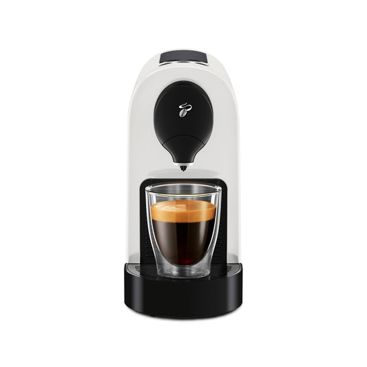 Tchibo Cafissimo "Pure plus" coffee machine capsule machine incl. 30 capsules for Caffè Crema, Espresso, and coffee | 0.8l | 1250 watts | 11.9 x 33.7 x 24 cm | White